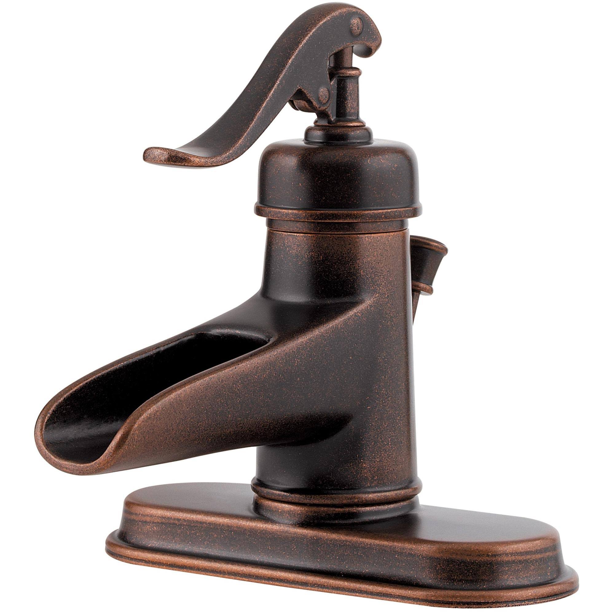 Pfister LG42-YP0Y Ashfield Single Control Bathroom Faucet Tuscan Bronze