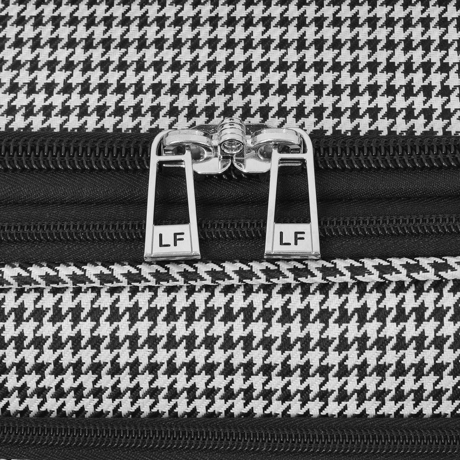 London Fog Cambridge II Carry On Spinner - 20x22 - Black/White