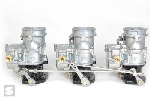 Stromberg Carburetors 9253PRO: Stromberg TwoStep 3x2 Progressive Throttle Linkages