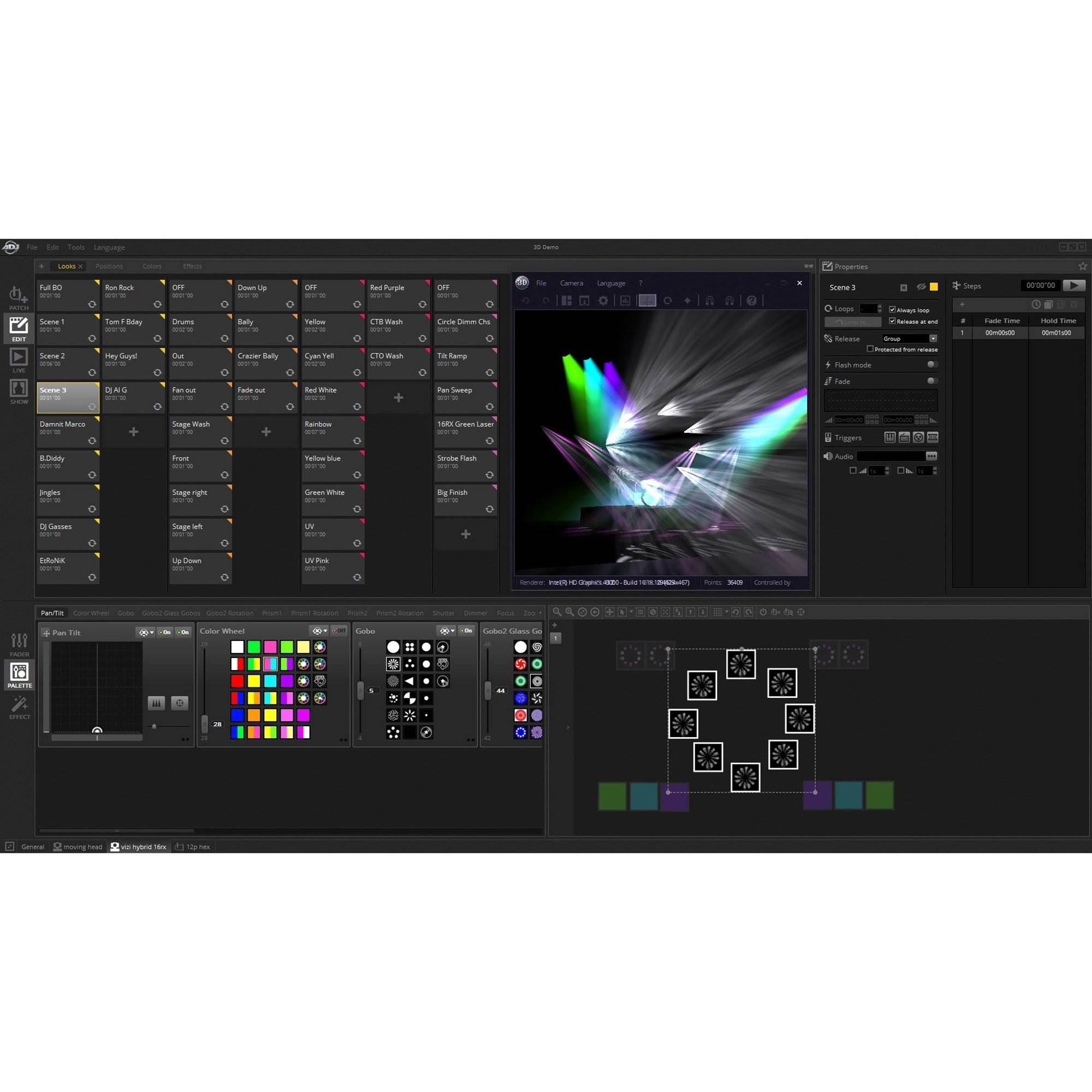 American DJ Adj myDMX 3.0 - DMX Control Software