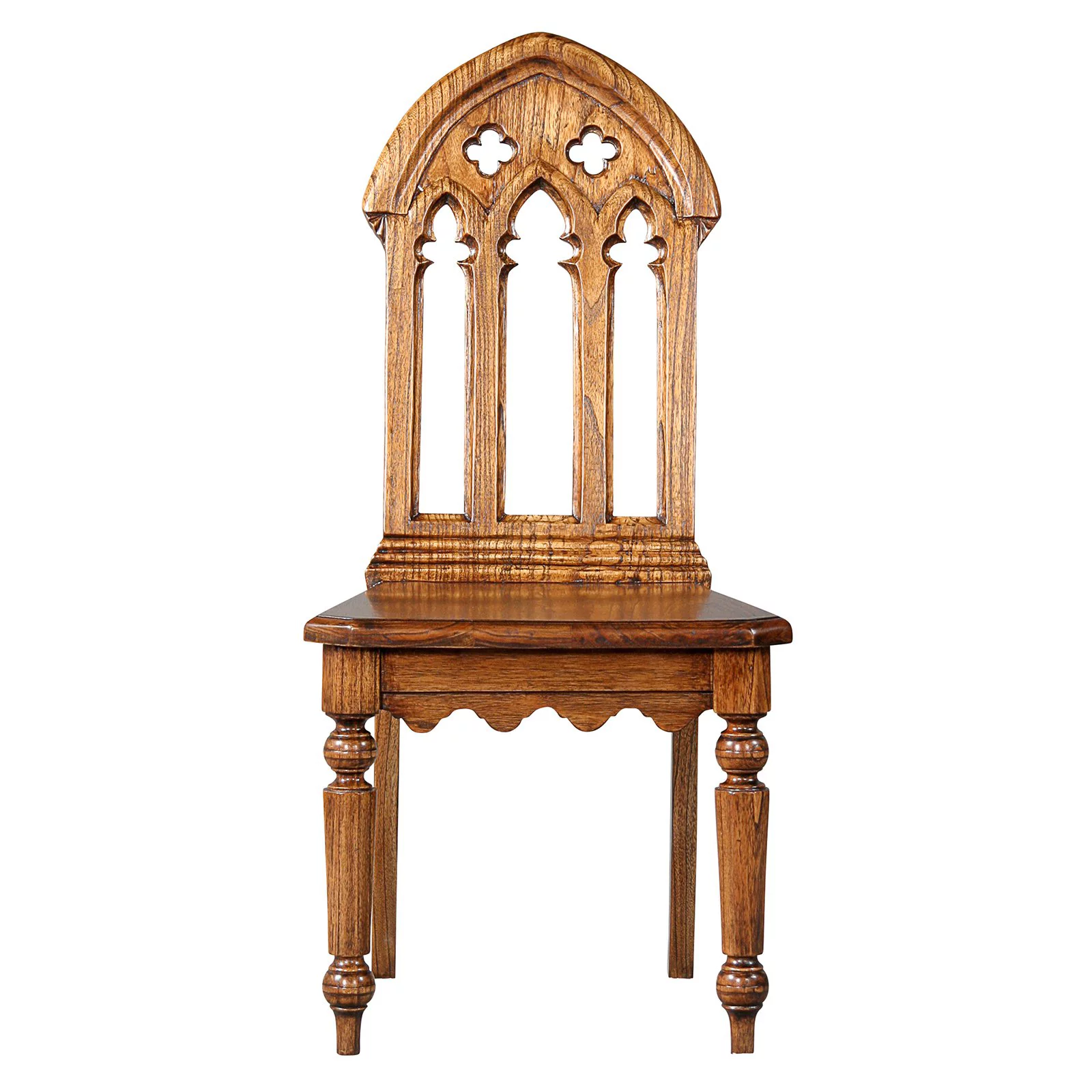 Design Toscano The Abbey Gothic Revival Chair: Set of Two