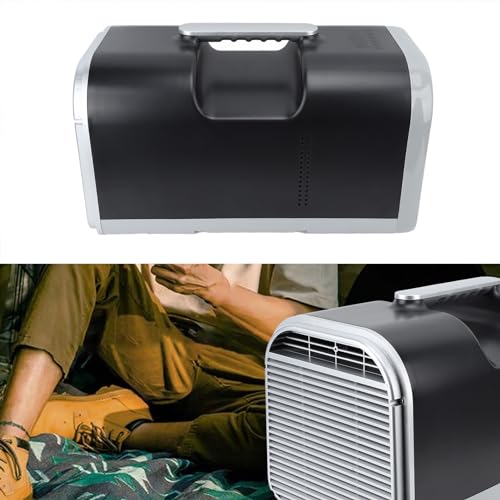 Camping Air Cooler,4500BTU 400W Portable Small Space Air Conditioner Dual Frequency Conversion Air Heater Cooler Mini Mobile AC Unit for Home Office Pet Rooms