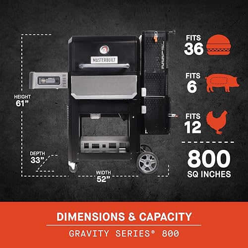Gravity Series® 600 Digital WiFi Charcoal Grill and Smoker