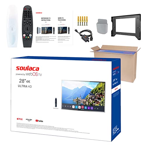 Soulaca Smart Mirror TV with Color Frame(LG WebOS)