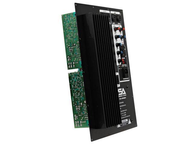 Seismic Audio - SA-APAS01 - 500 Watt Plate Amplifier for Pa/dj Subwoofer Cabinets with 2 Satellite Outputs