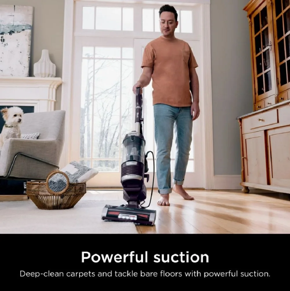 Open Box Shark ZD550 Lift-Away Upright Vacuum with PowerFins HairPro & Odor Neutralizer Technology, Anti-Allergen Seal & HEPA Filter