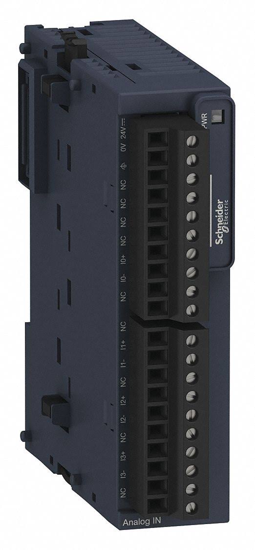 Schneider Electric TM3AI4 EXT Module,tm3,4 Inputs,terminal Block