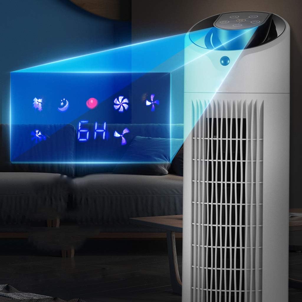 Portable Air Conditioner Fan Tower Airconditoner Conditioner Air Coolers Portable Whit Remote Control 3 Fan Speed Unit Quiet