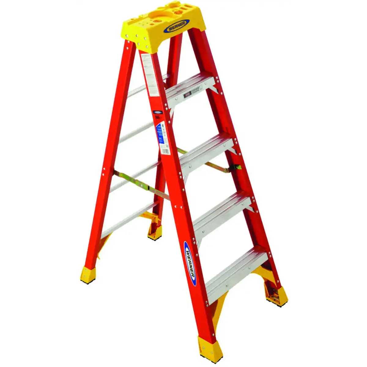 Werner 5 ft Fiberglass Stepladder 6205 - Shop Hardware Tools Online Store