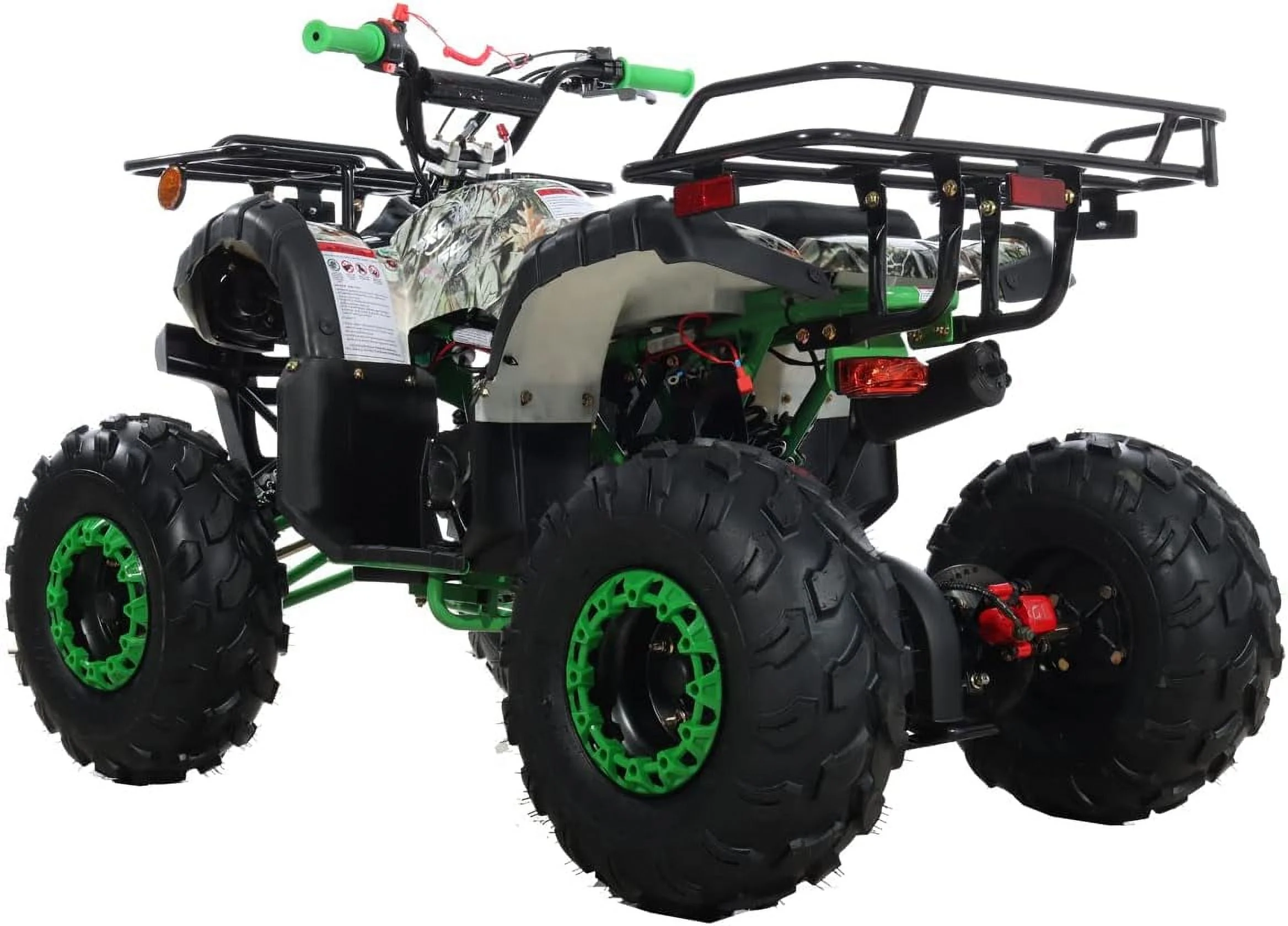 X-Pro Brand New 125cc Gas ATV, Automatic Transmission w/Reverse Remote Control Big 19/18 Tires