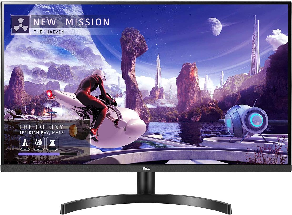 LG 32QN600-B 32' 2560 x 1440 (2K) 75 Hz FreeSync (AMD Adaptive Sync) Monitor
