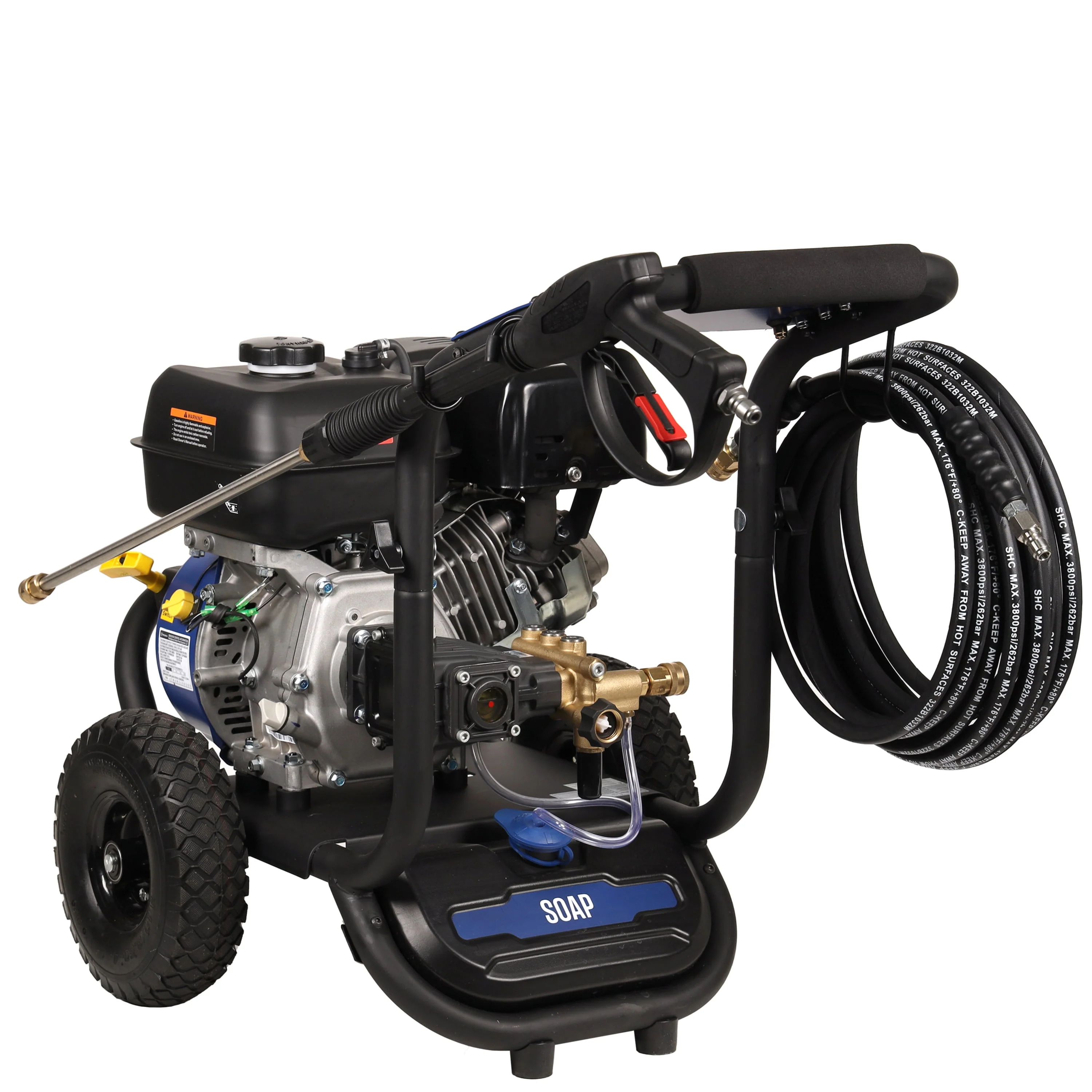 Westinghouse 2700-PSI, 2.3- GPM Gas Pressure Washer with 4 Nozzles & Soap Tank