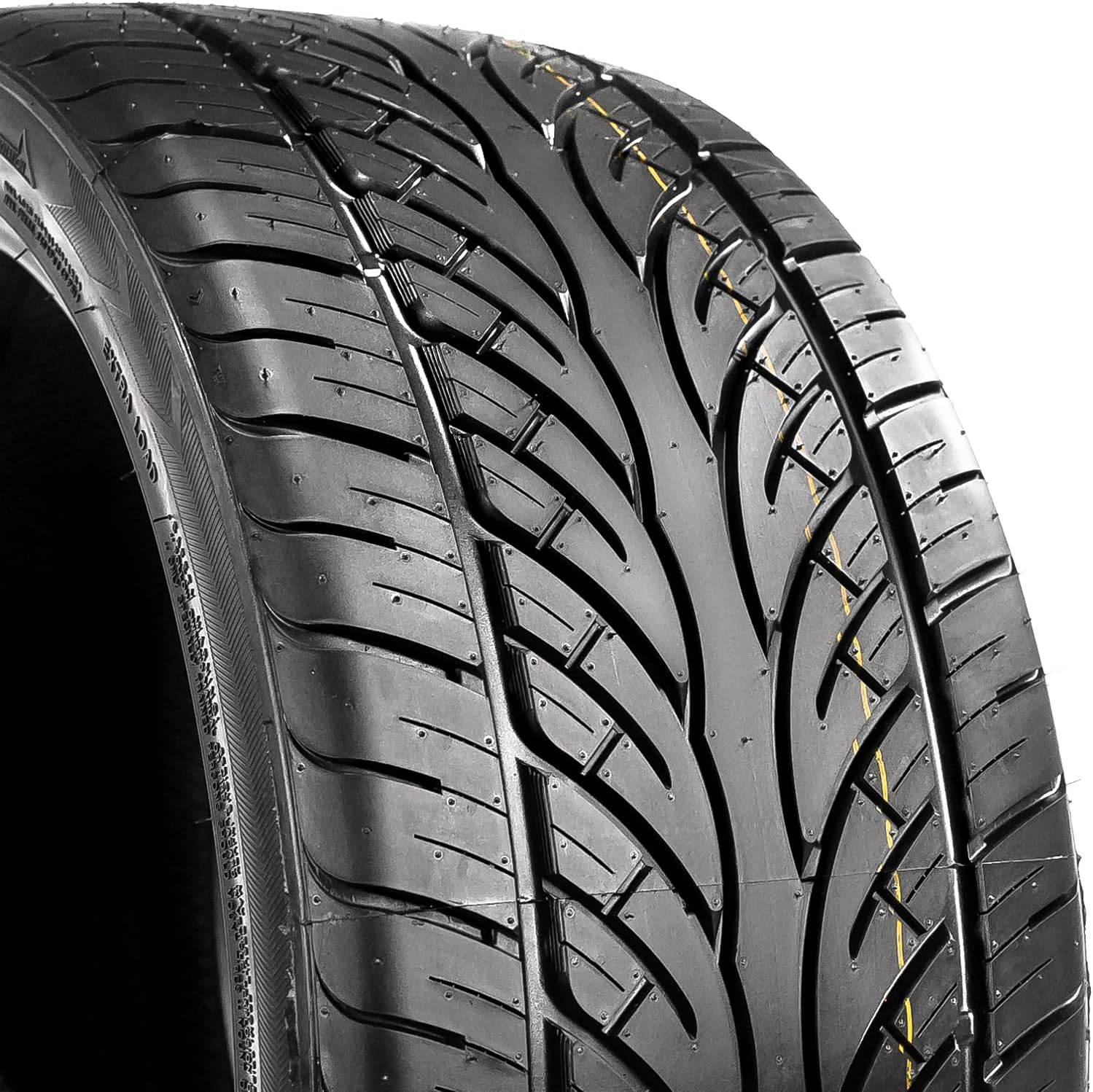 Venom Power Ragnarok Zero Summer High Performance Radial Tire-285/25R22 285/25ZR22 285/25/22 285/25-22 95W Load Range XL 4-Ply BSW Black Side Wall