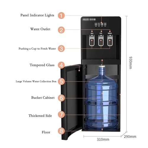 Water Dispenser Water Dispenser Household Bottom Mounted Water Bucket Fully Automatic Intelligent Office Vertical All-in-one Machine Water Dispenser Water Cooler