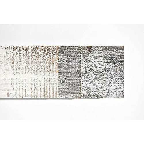 White Reclaimed Barnwood Planks Weathered Distressed Antique Tile Slat Boards F - Shop Hardware Tools Online Store