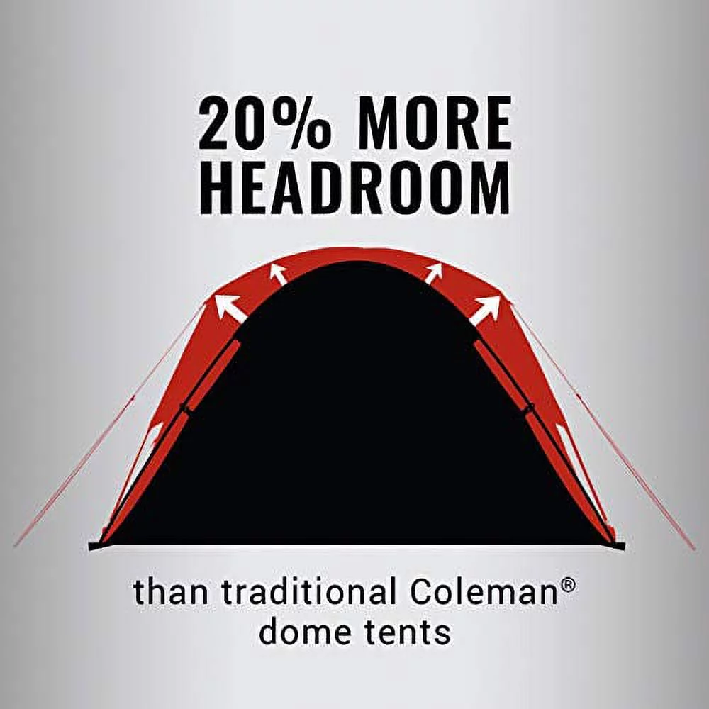 Coleman Skydome 8-Person Camping Tent-Dark Room Skydome 8-Person Camping Tent
