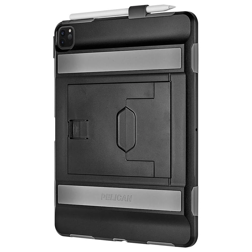 Pelican iPad Pro (12.9-inch, 4th gen., 2020) Case | Voyager Series - Black/Gray