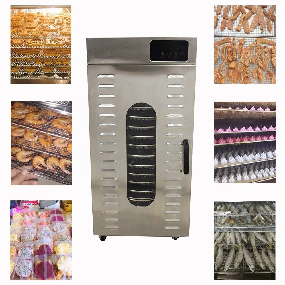 PreAsion 16 Layer Rotary Dryer Machine Fruit and Vegetable Dryer Food Dryer Pet Freeze-drying Machine110V - Curated Treasures Market