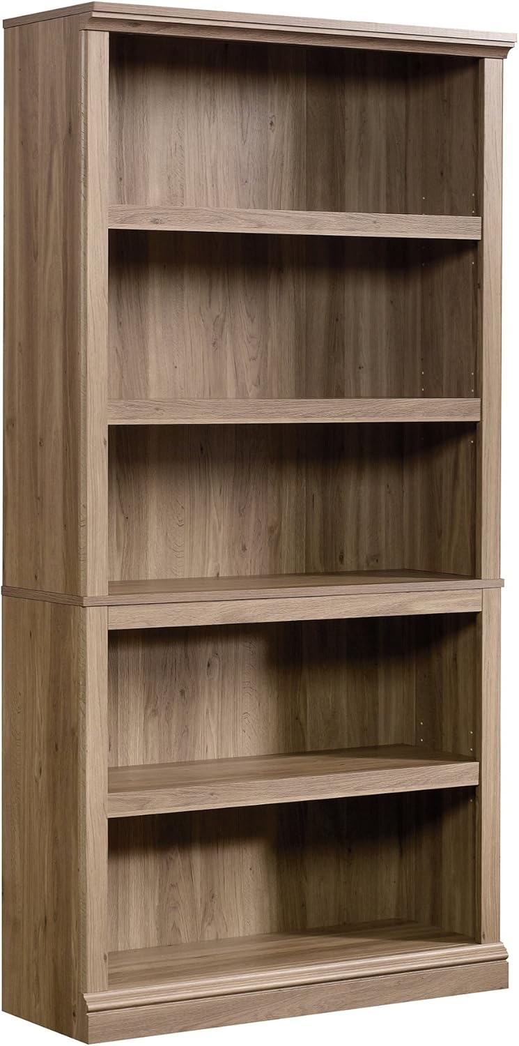Sauder Select Collection 5-Shelf Bookcase, Select Cherry finish