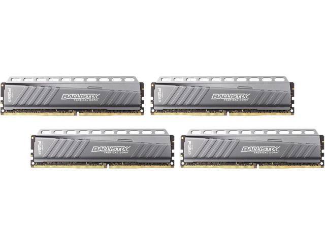 Ballistix Tactical 32GB Kit 8Gx4 DDR4-2666