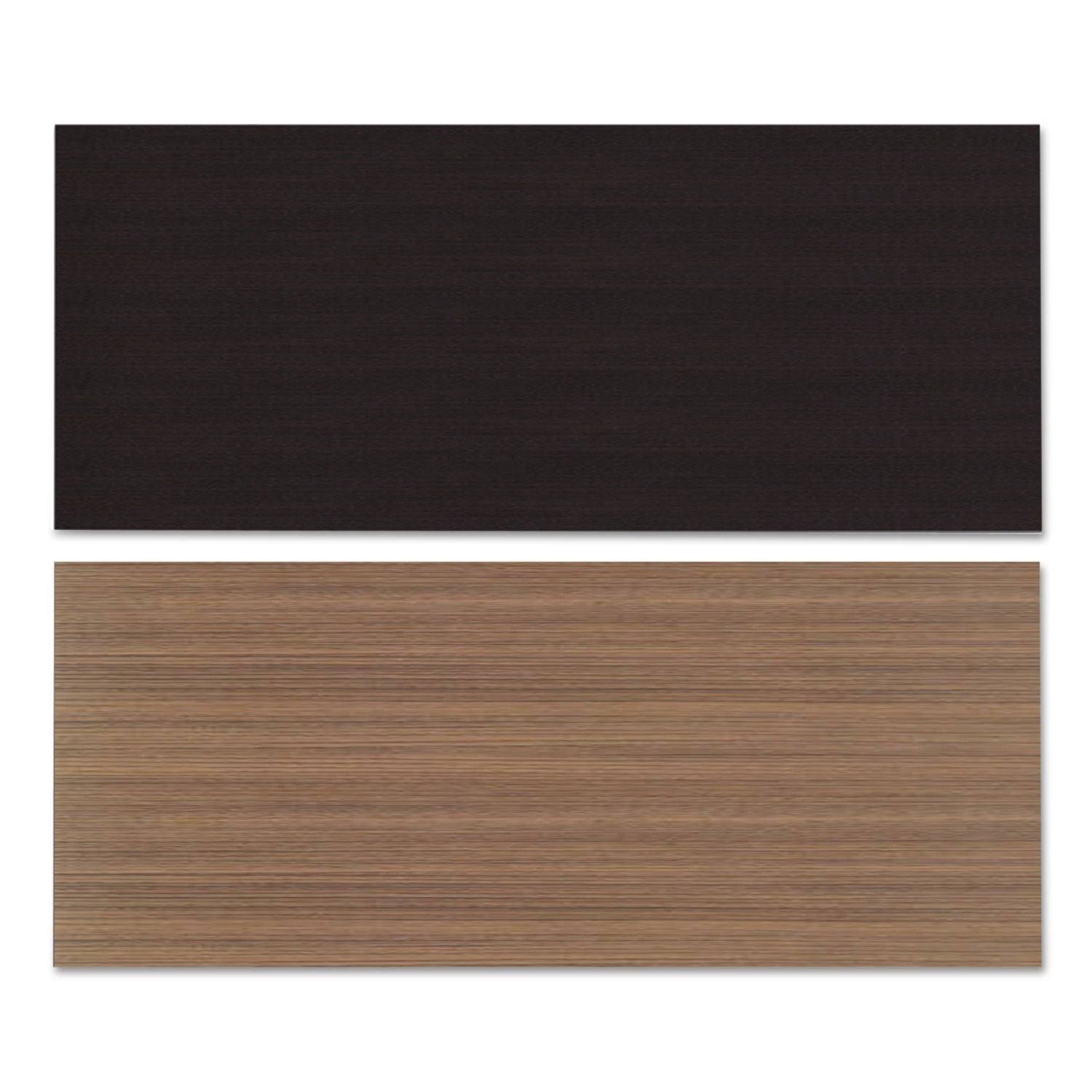 Alera Reversible Laminate Table Top, Rectangular, 71 1/2W x 29 1/2d, Espresso/Walnut