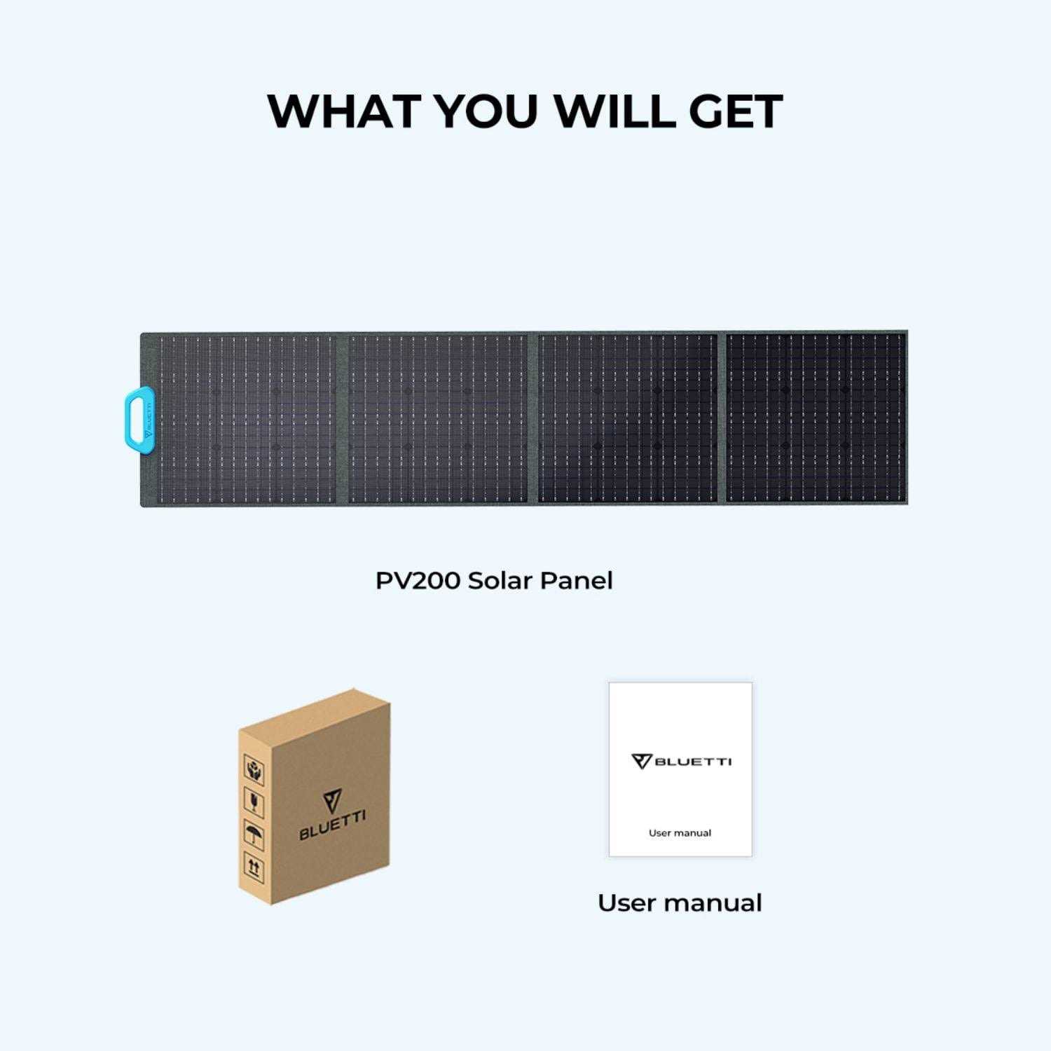 BLUETTI PV200 Solar Panel - Shop Hardware Tools Online Store