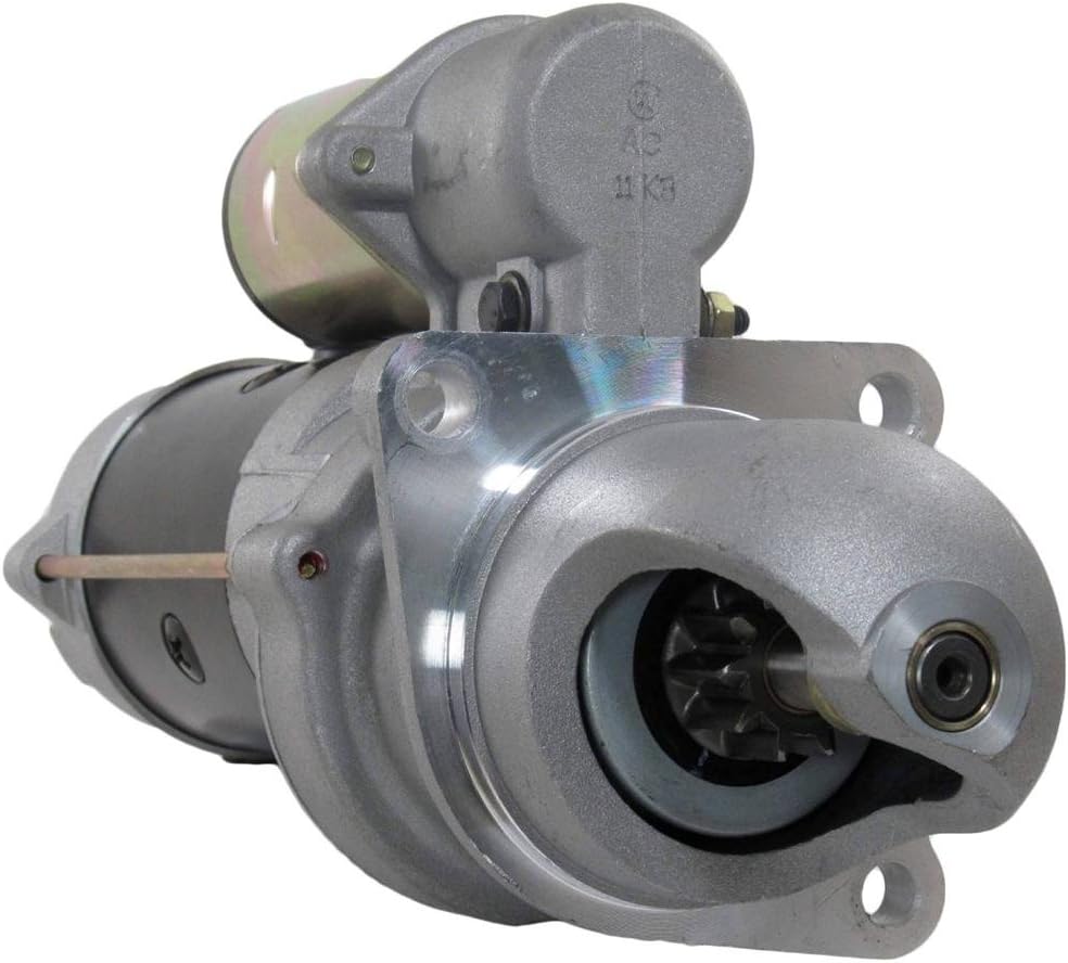 Rareelectrical New Starter Compatible With Case Uni Loader 1740 1835 1845 1845S 188 148 By Part Numbers 2743536 2743536