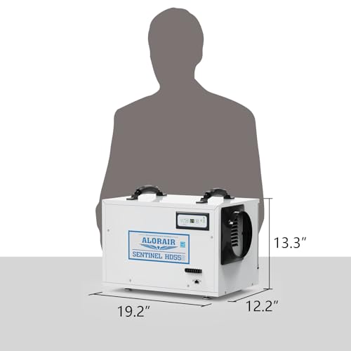 AlorAir Sentinel HD55 Dehumidifier, for Basement & Crawl space