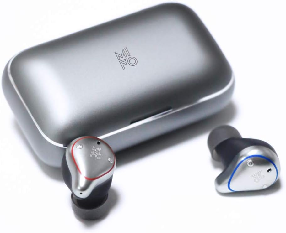 2021 Upgraded Version MIFO O5 Plus Gen 2 True Wireless Earbuds, Bluetooth 5.0 Wireless Sport Headphones with 2600mAh Charging Case,CVC6.0 Deep Bass Wireless Earphones Bulit-in Mic Headset