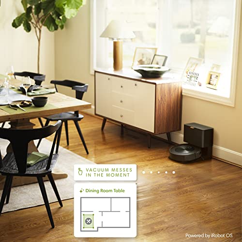 iRobot Roomba j7 (7150) Wi-Fi Connected Robot Vacuum - Identifies and avoids Obstacles Like pet Waste & Cords, Smart Mapping, Works with Alexa, Ideal for Pet Hair, Carpets, Hard Floors, Roomba J7