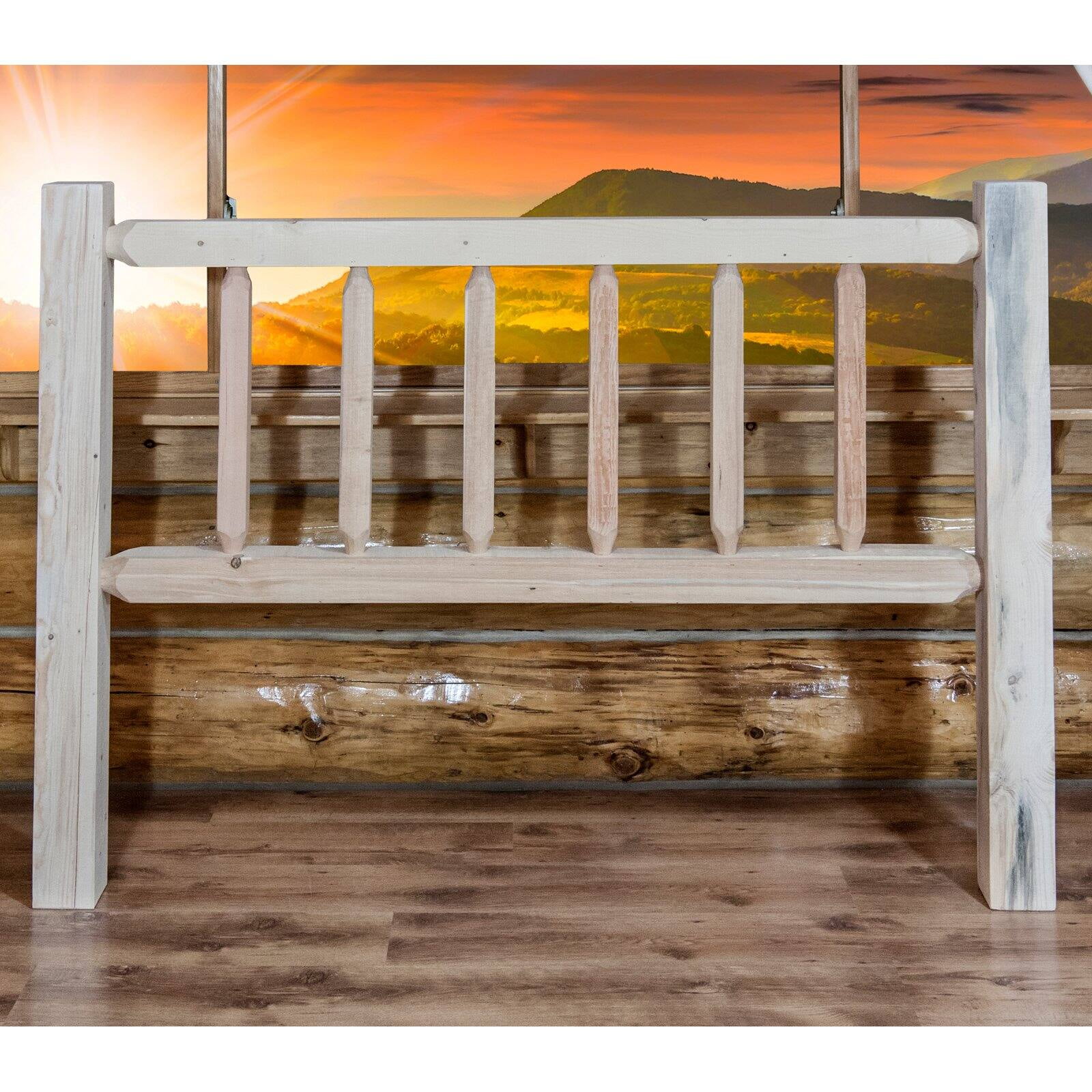 Montana Woodworks Homestead Wood California King Headboard in Natural