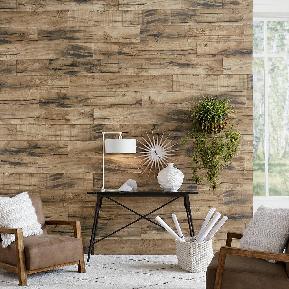 Pergo Portfolio + WetProtect Waterproof Primitive Oak 10-mm Thick Waterproof Wood Plank 7-in W x 48-in L Laminate Flooring (22.0