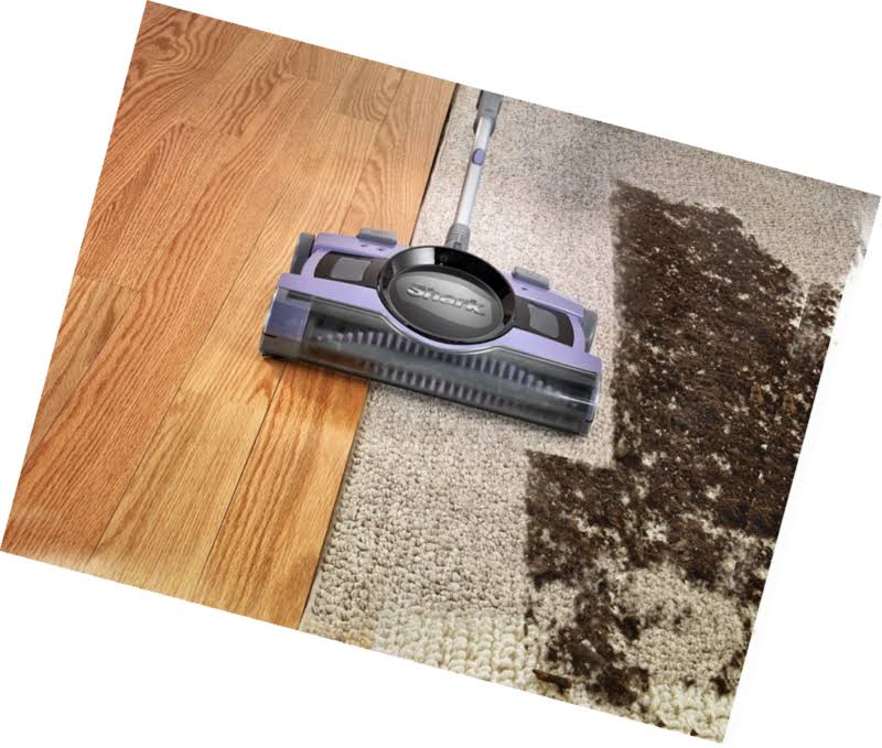 Shark 13x22 Rechargeable Floor u0026 Carpet Sweeper (V2950)