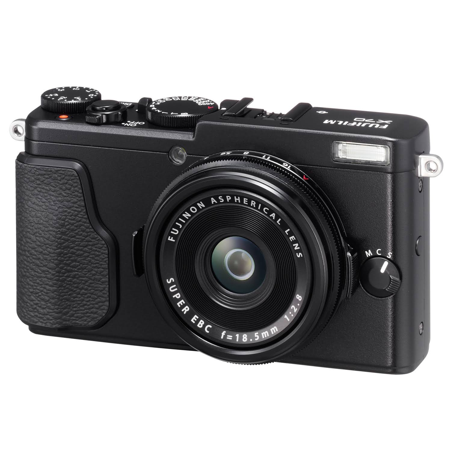 Fujifilm X Series X70 16.3 MP Compact Digital Camera - 1080p - Black