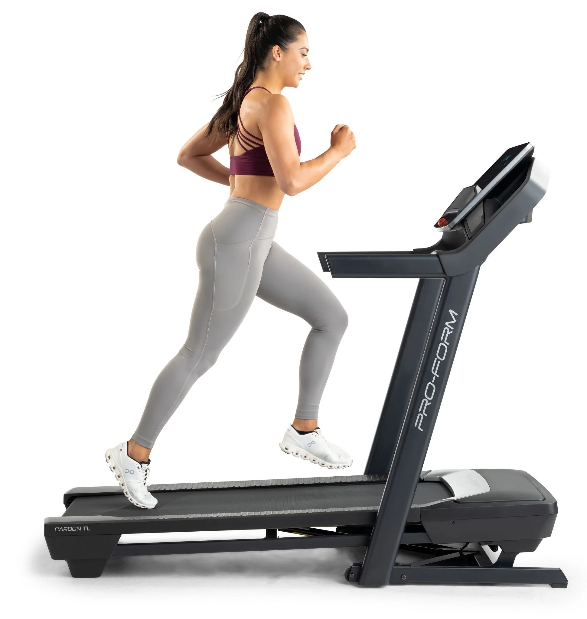 ProForm Carbon TL; Treadmill for Walking and Running with 5鈥?Display, Built-In Tablet Holder and SpaceSaver Design
