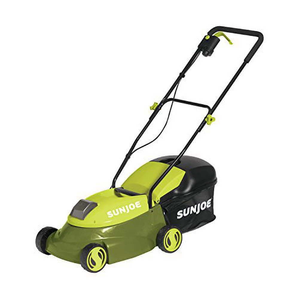 Sun Joe 28V Cordless 14 Brushless Push Lawn Mower, 3-Position, 4.0-Ah
