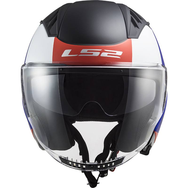 LS2 - Helmet OF600 Copter Urbane Matt Blue / Red - Size Xs
