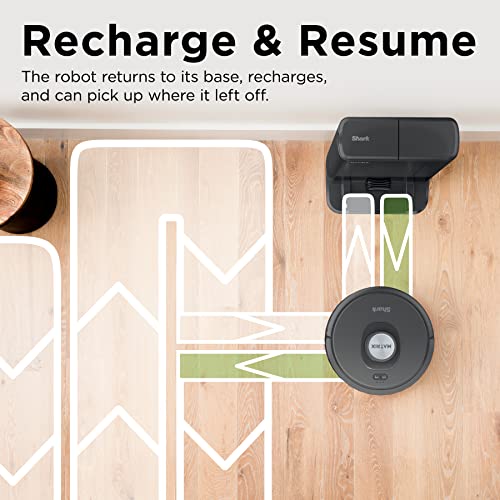 Shark AV752 ION Robot Vacuum, Tri-Brush System, Wifi Connected, 120 Min Runtime, Works with Alexa, Multi Surface Cleaning, White