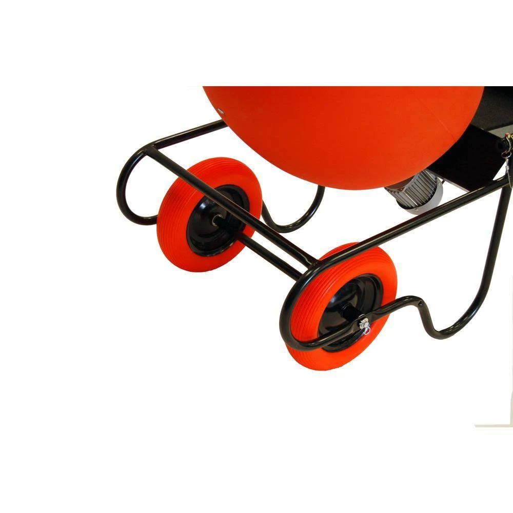 Kushlan Products 600DD Wheelbarrow Mixer,6 Cu ft,115V,3/4HP