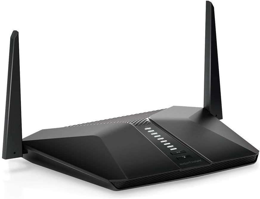 NETGEAR Nighthawk AX3000 4-Stream Dual-Band Wi-Fi 6 Router - RAX35-100NAS (Renewed) Pack of 2