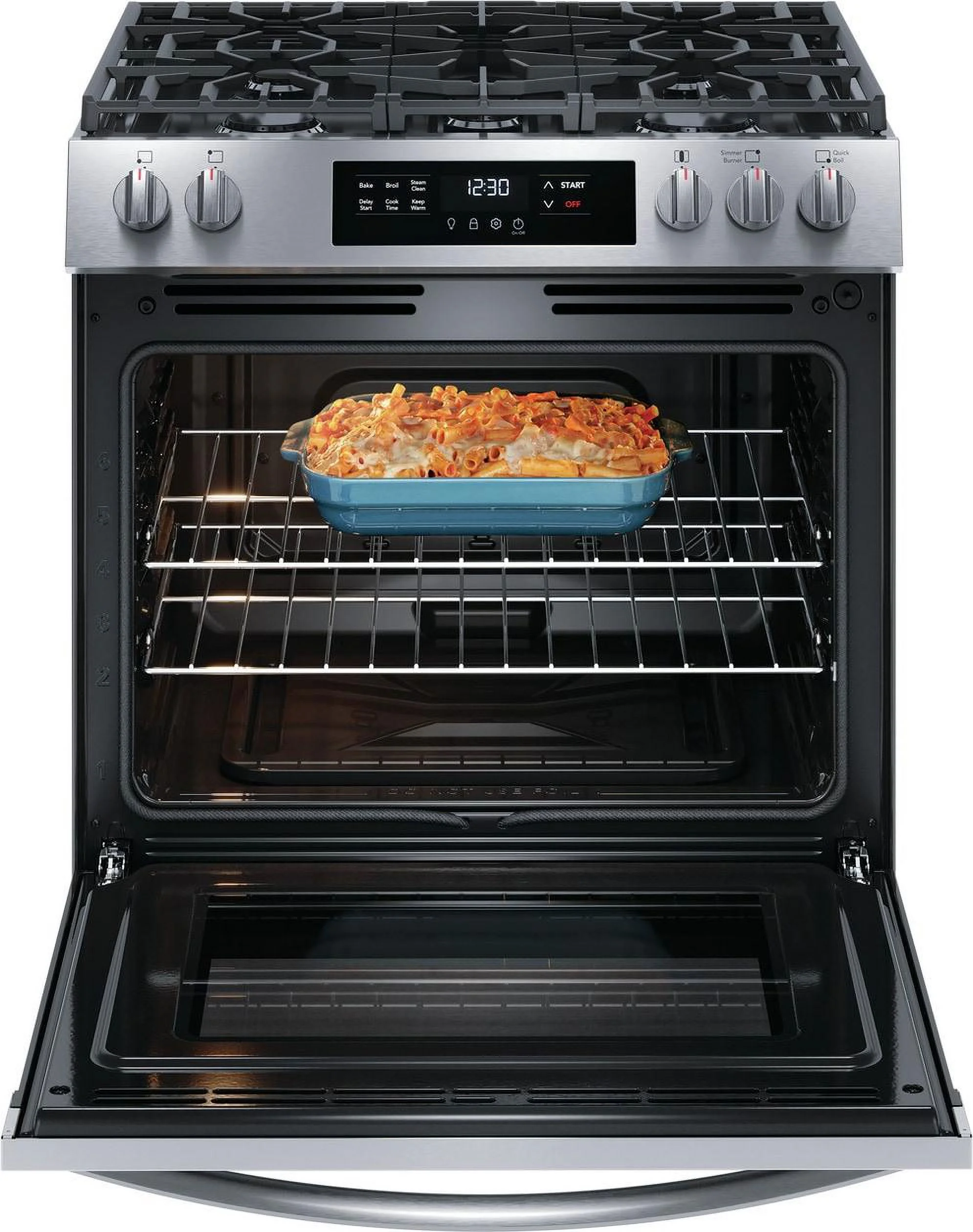 FRIGIDAIRE FCFG3062AS  30" FREE STANDING GAS RANGE White