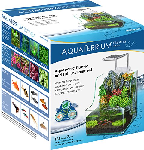 Penn Plax Presents The AquaTerrium Planting Tank - Grow Plants and Fish in one Environment