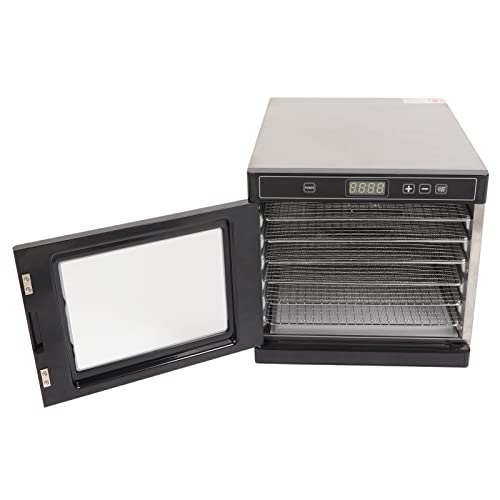 Freeze Dryer, Energy saving 6 Layers Stainless Steel Food Dehydrator for Jerky