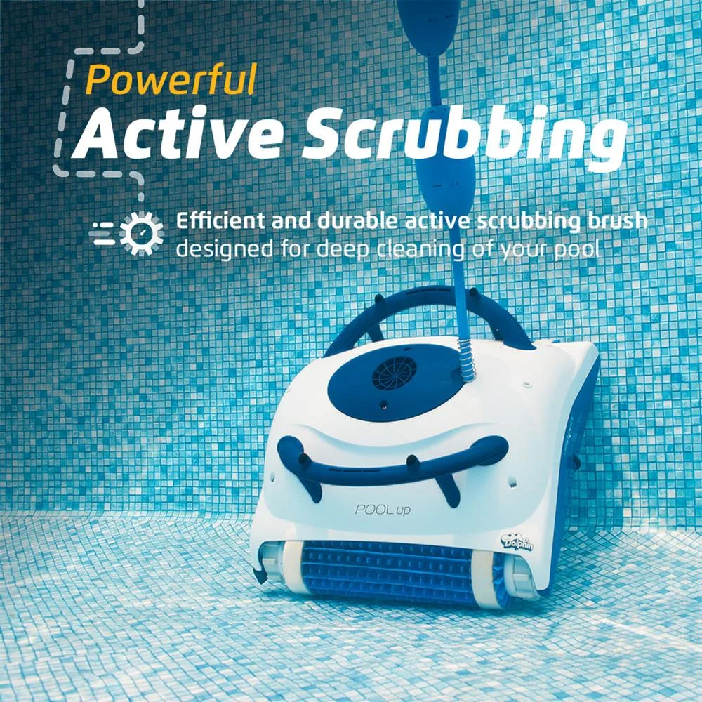 Dolphin Nautilus Pool up Plug and Play Robotic Pool Vacuum Cleaner for Above and Inground Pools up to 26 ft in Length 99996003-US