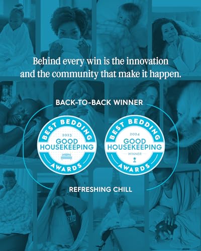 REST® Evercool® Cooling Comforter, Good Housekeeping Award Winner for Hot Sleepers, All-Season Lightweight Blanket to Quickly Cool Down While Stay Warm All Night