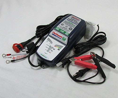 Optimate TM-291 5 Amp HIGH POWER LiFePO4 LFP 12 Volt Lithium Battery Charger Maintainer RECOVERY SYSTEM Tender - Automatic - CAPABLE OF RECOVERING LITHIUM BATTERIES