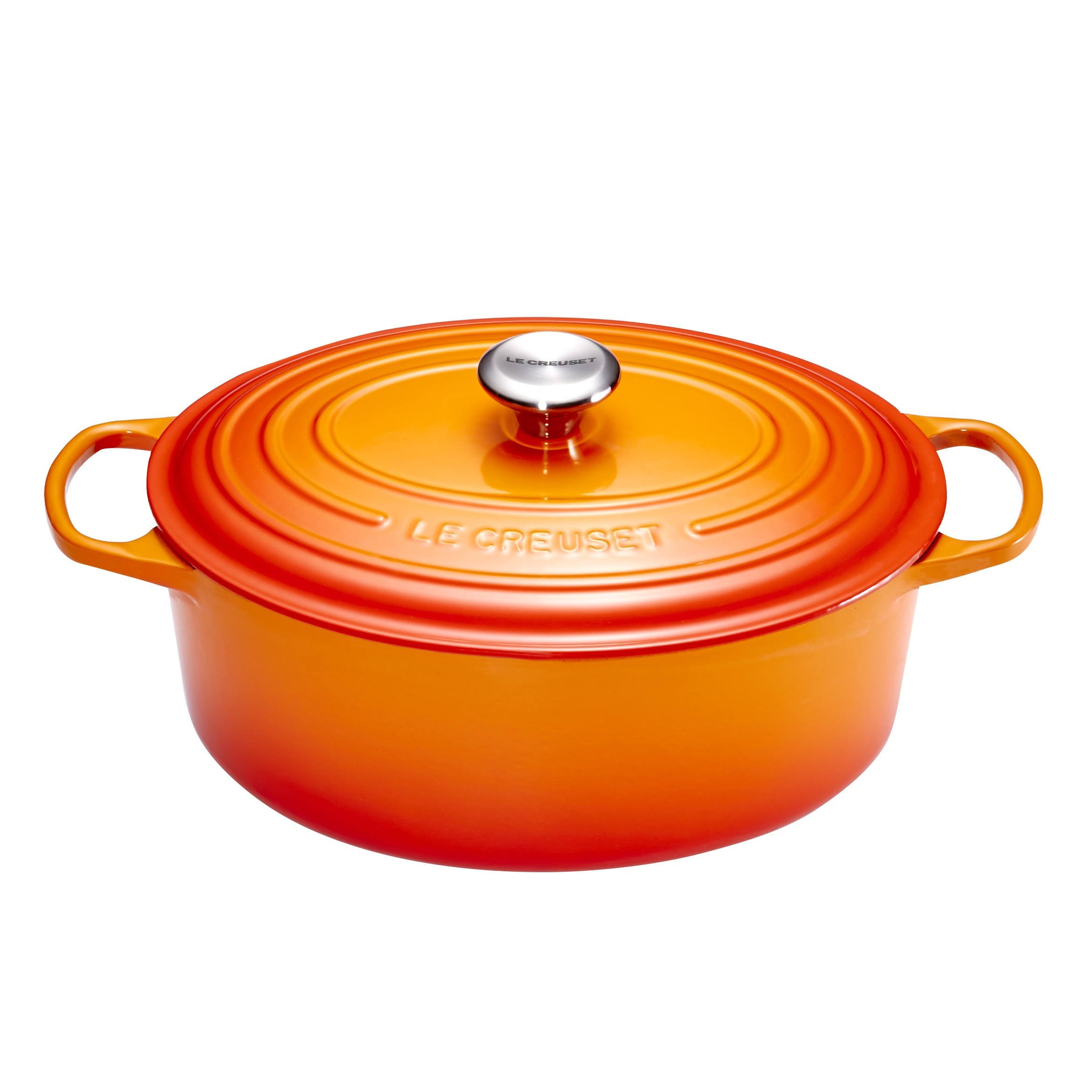 Le Creuset Oval Casserole Cast Iron 27 cm Volcanic