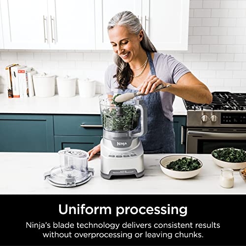 Ninja NF701 Professional XL Food Processor, 1200 Peak-Watts, 4-in-1, Chopping, Slicing/Shredding, Purees, Dough, 12-Cup Processor Bowl, 2 Blades & 2 Discs