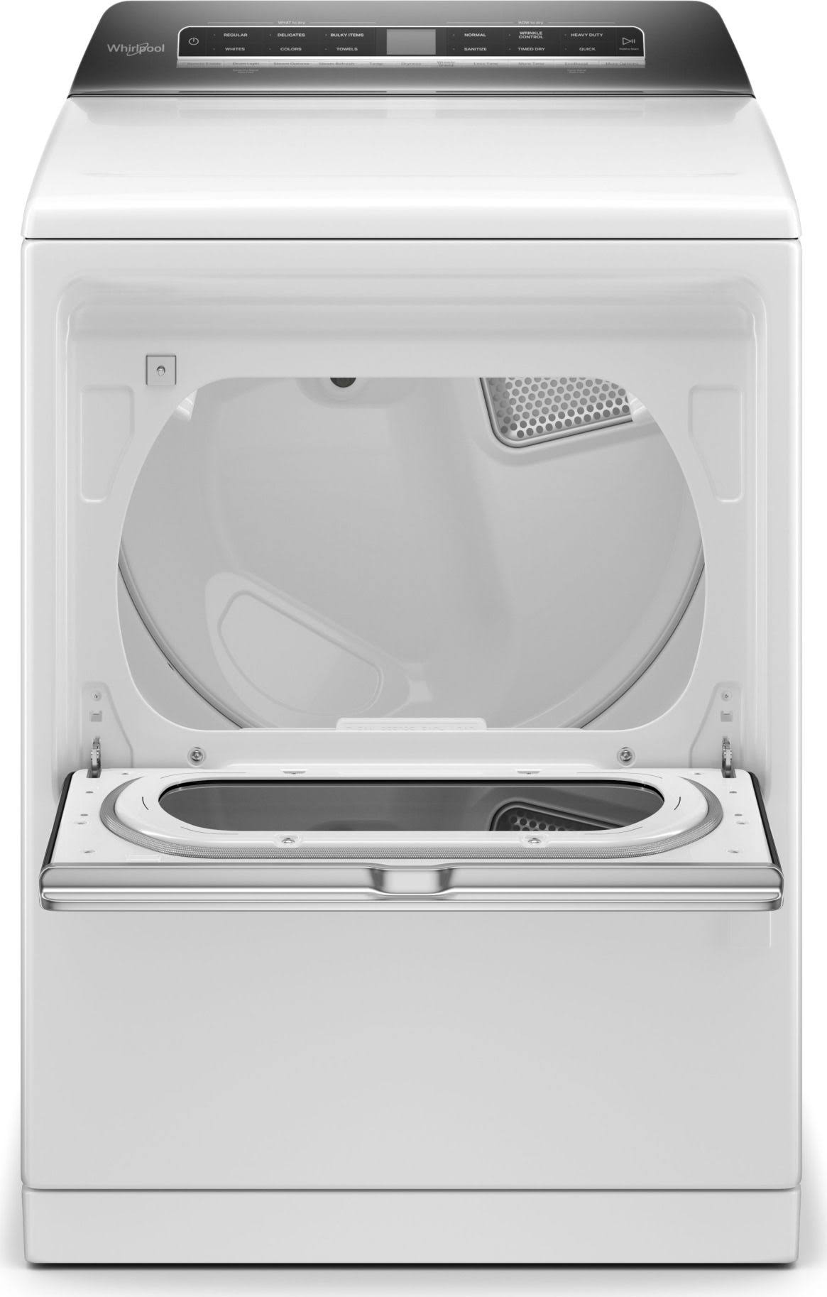 Whirlpool WGD7120HW 7.4 Cu. ft. Smart Capable Top Load Gas Dryer White