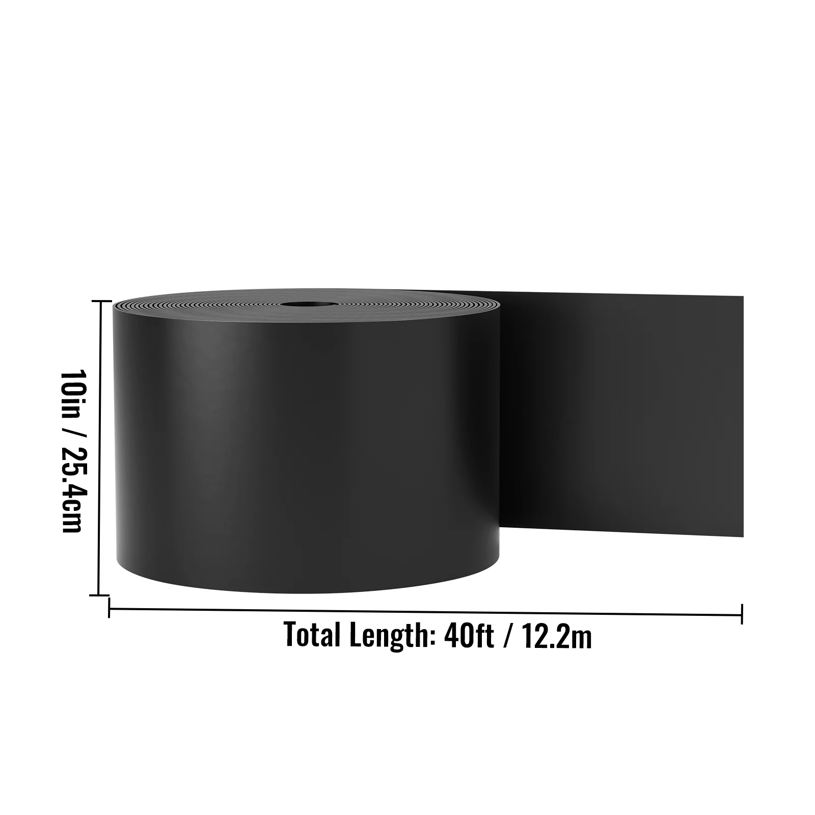 BENTISM Landscape Edging Terrace Board 40 ft Length 10 inch Depth Lawn Garden - Curated Treasures Market